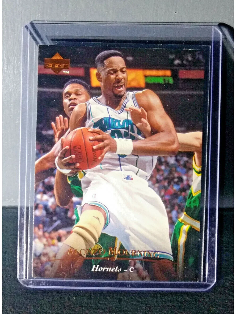 1995-96 Upper Deck Alonzo Mourning #127 Basketball Card